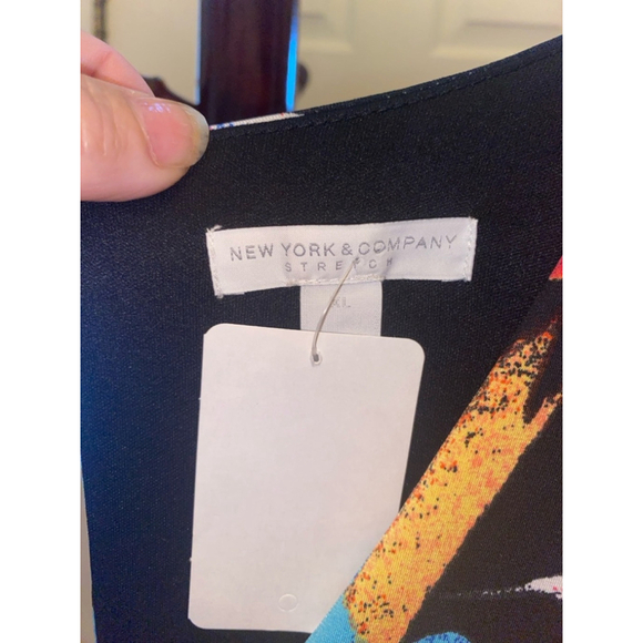 Women's New York & Company romper XL Multi - Picture 2 of 9